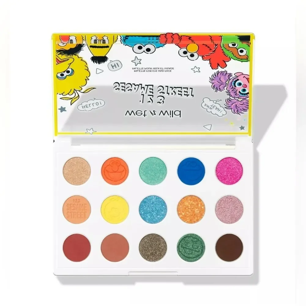 NWT Sesame Street + Wet N' Wild Limited Edition Makeup and Makeup Bag Lot